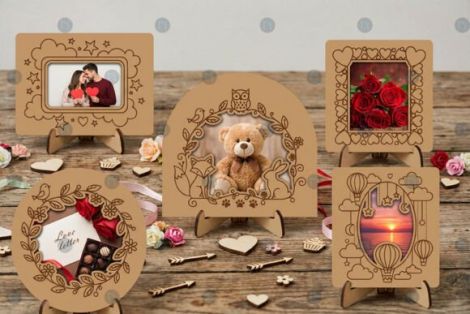 Marcos de Fotos Creativos para Día del Padre con Diseño Personalizable