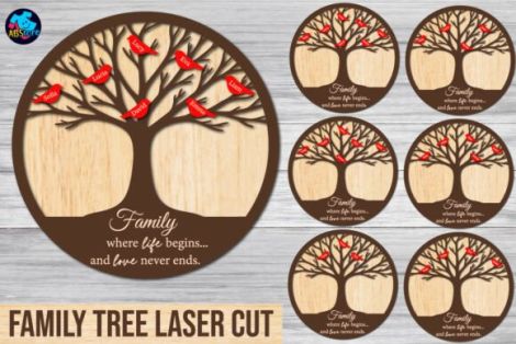 Tablero MDF para corte láser y CNC, ideal para decoración familiar