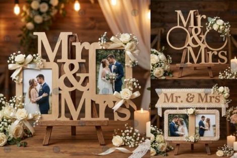 Paquete de marcos de fotos personalizados para ocasiones especiales
