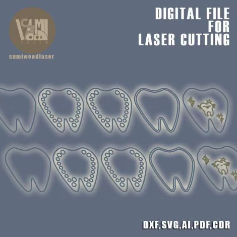 Caja decorativa Día del Padre para corte láser y CNC, archivos SVG y DXF incluidos