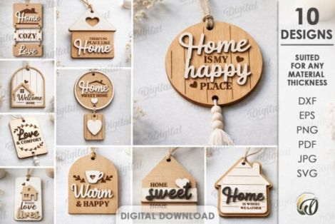 Etiquetas personalizadas para regalos Hogar decoración