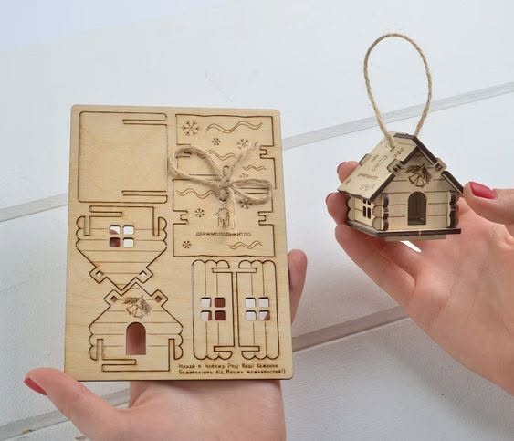 Encantadora casita esférica para decorar y regalar