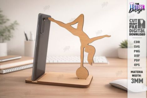 Soporte láser para teléfono deportivo y baile Día del Amor