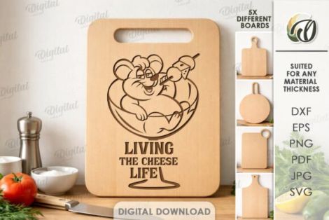 Tablas de cocina divertidas con ilustraciones