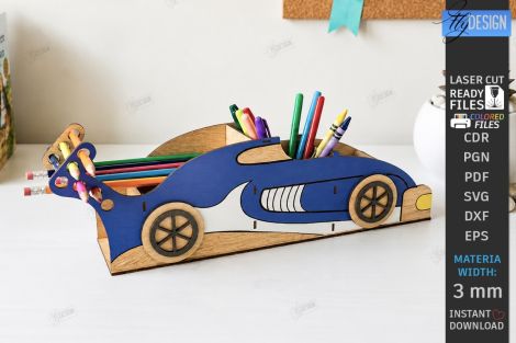Organizador de escritorio para manualidades y decoración