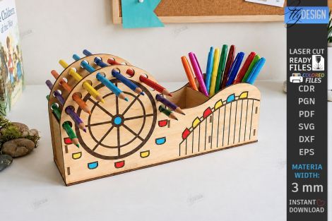 Organizador de escritorio para manualidades y decoración