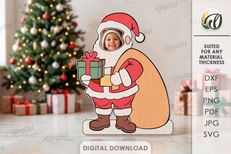 Zonas fotográficas navideñas para corte láser y CNC