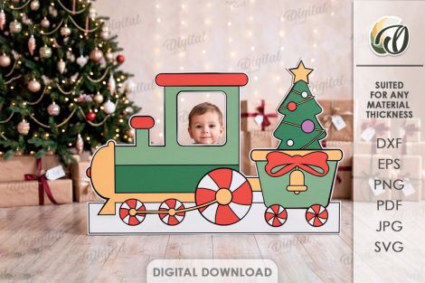 Zonas fotográficas navideñas para corte láser y CNC