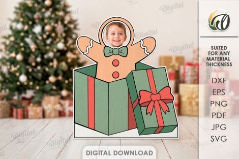 Zonas fotográficas navideñas para corte láser y CNC