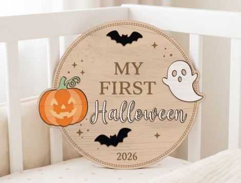 Decoración Halloween para corte láser y CNC, diseño original