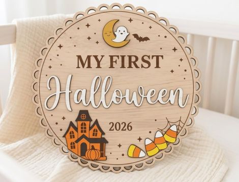 Decoración Halloween para corte láser y CNC, diseño original
