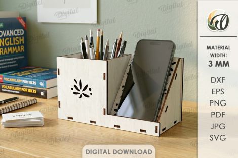 Organizador de oficina para corte láser y CNC, diseño multifuncional