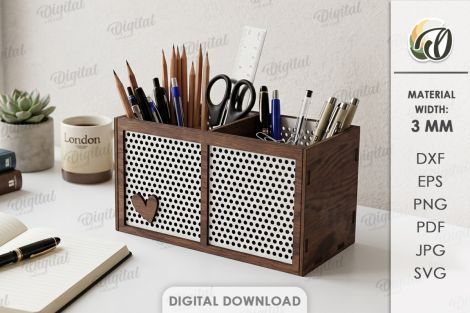 Organizador de oficina para corte láser y CNC, diseño multifuncional