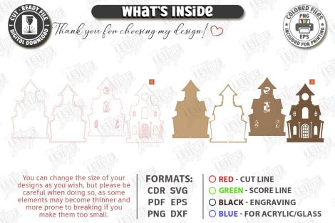Pack de diseños Halloween para corte láser y CNC, ideal para decoración y manualidades