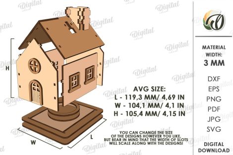 Paquete de casas de incienso para decoración Hogar