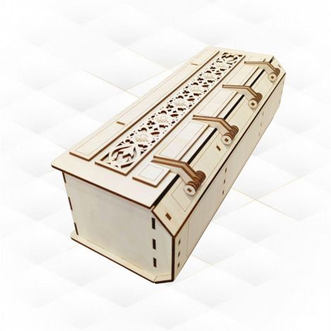 Plantilla de corte láser para candado de caja de vino de regalo, portabotellas SVG DXF, mo