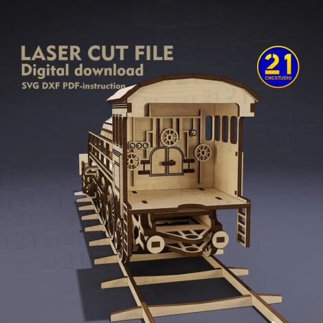 Locomotora de tren de vapor para decoración del hogar