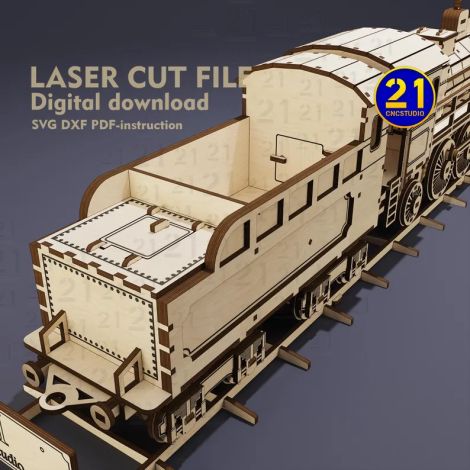 Locomotora de tren de vapor para decoración del hogar