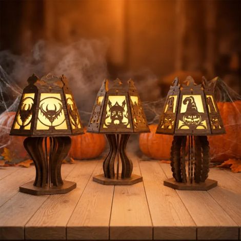 Pack de lámparas LED Halloween para decoración y manualidades